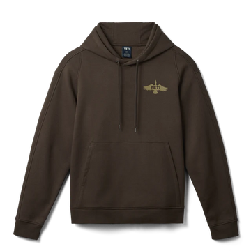 Yeti Fleece Hoodie Wetlands Brown