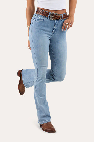 Ringers Western Penny Rodeo Womens High Rise Bootleg Jeans