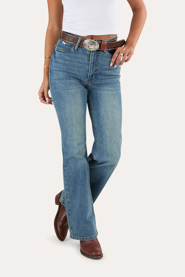 Ringers Western Indi Womens High Rise Bootleg Jeans