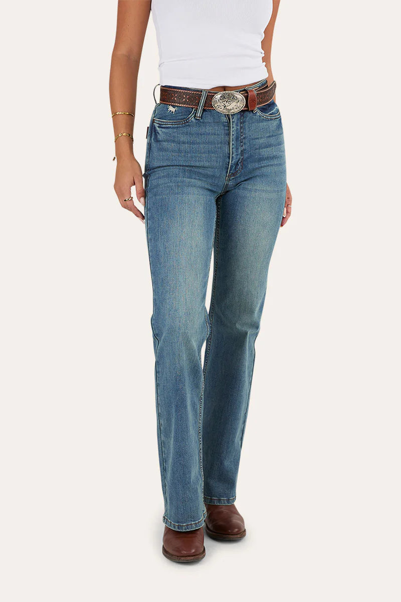 Ringers Western Indi Womens High Rise Bootleg Jeans