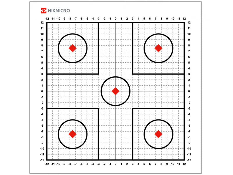 Hikmicro Zero Targets for Thermal