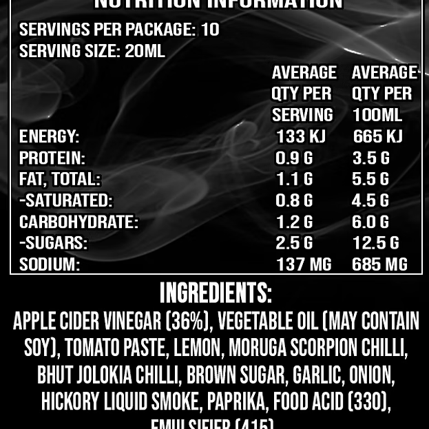 Uncle Mungo's Scorpion Wing Hot Sauce 10/10 Heat