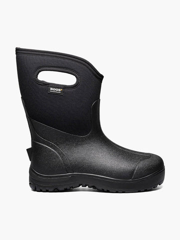 Bogs Mens Classic Ultra Mid Boot Black