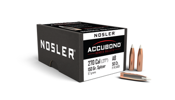 Nosler 270 Cal 150gr Accubond Projectiles (50pk)