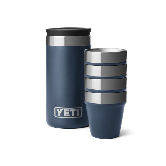 YETI Shot Glasses with Carrying Case