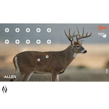 ALLEN EZ AIM SPLASH REACTIVE TARGET WHITETAIL DEER 13X24 3PK