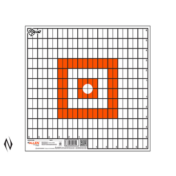 ALLEN EZ AIM PAPER 12"x12" GRID TARGET 12PK
