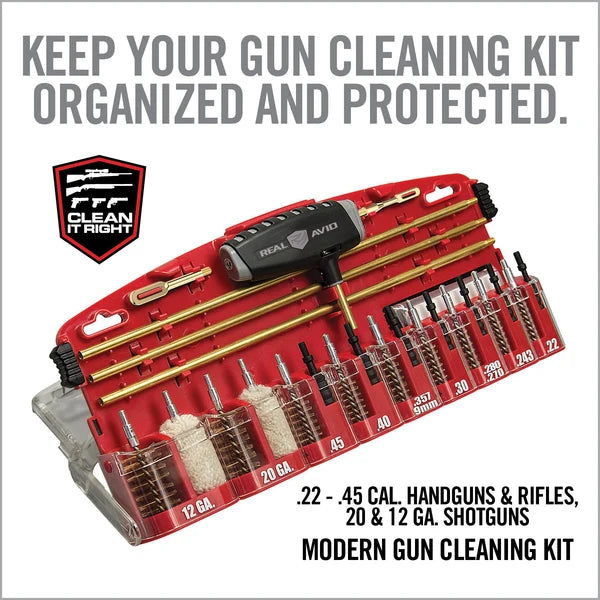 Gun Boss Pro Universal Cleaning Kit .22-.45 Cal 12ga & 20ga