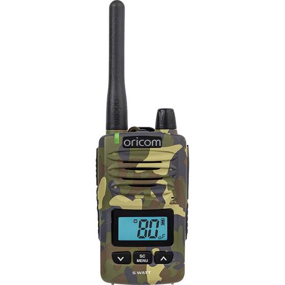 Oricom DTX600 5 Watt UHF Radio Camo