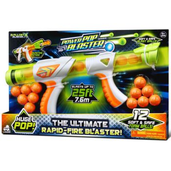 Ballist X Power Pop Blaster includes 12 Balls