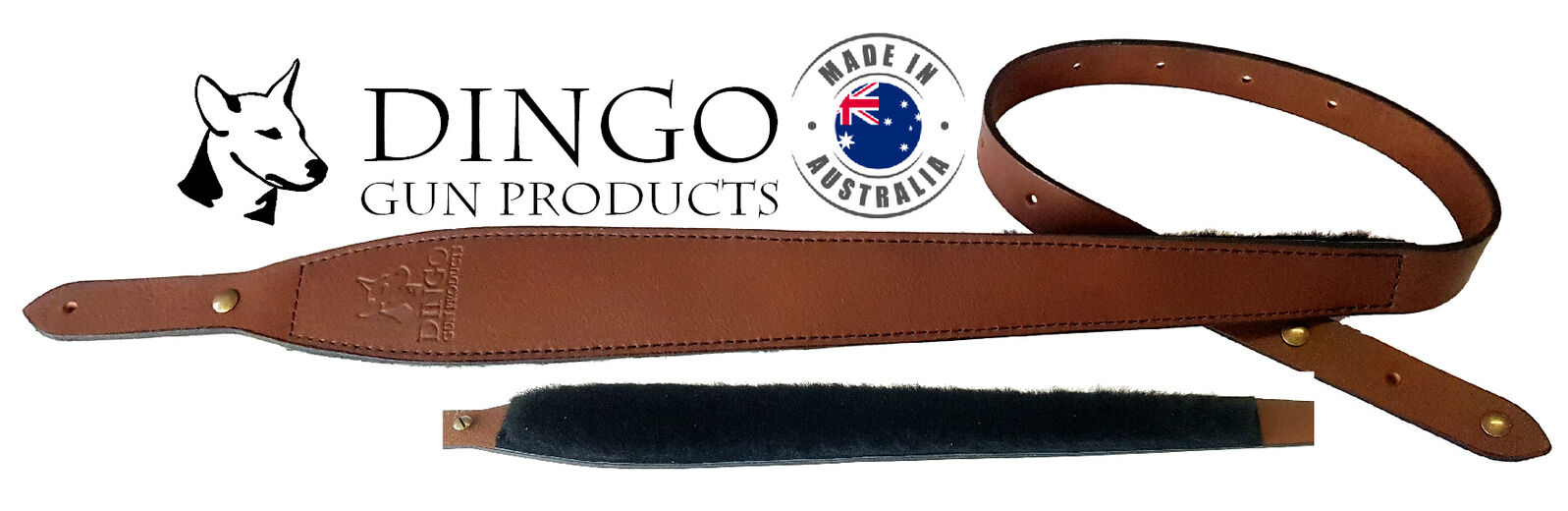 Dingo Leather Sheepskin Cobra Sling