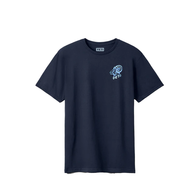Yeti Sky Bighorn Navy Tee