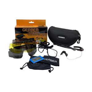 GERBER 4 Lense Set Shooting Glasses