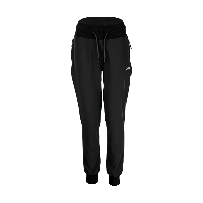Spika Womens Go Casual Jogger Pants Black