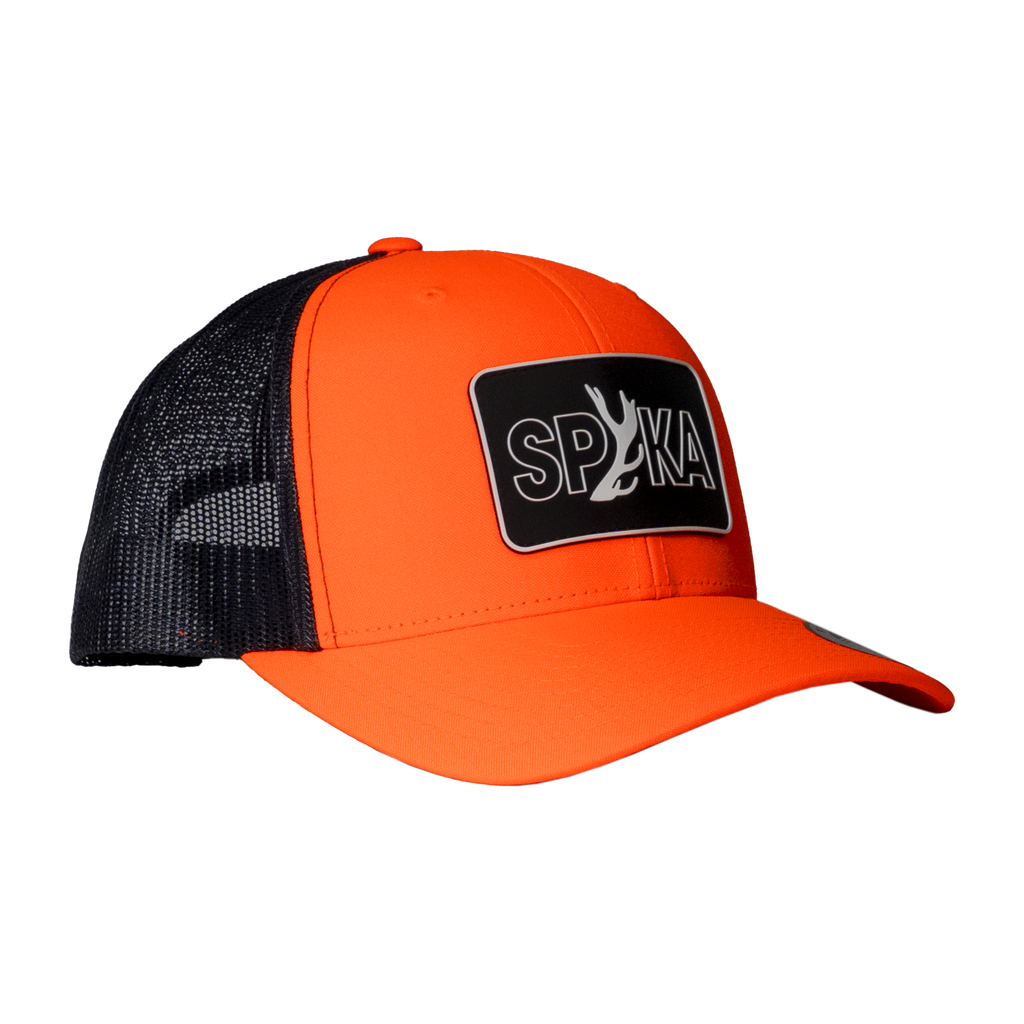 Spika Patch Trucker Cap Cast Antler Blaze/Charcoal