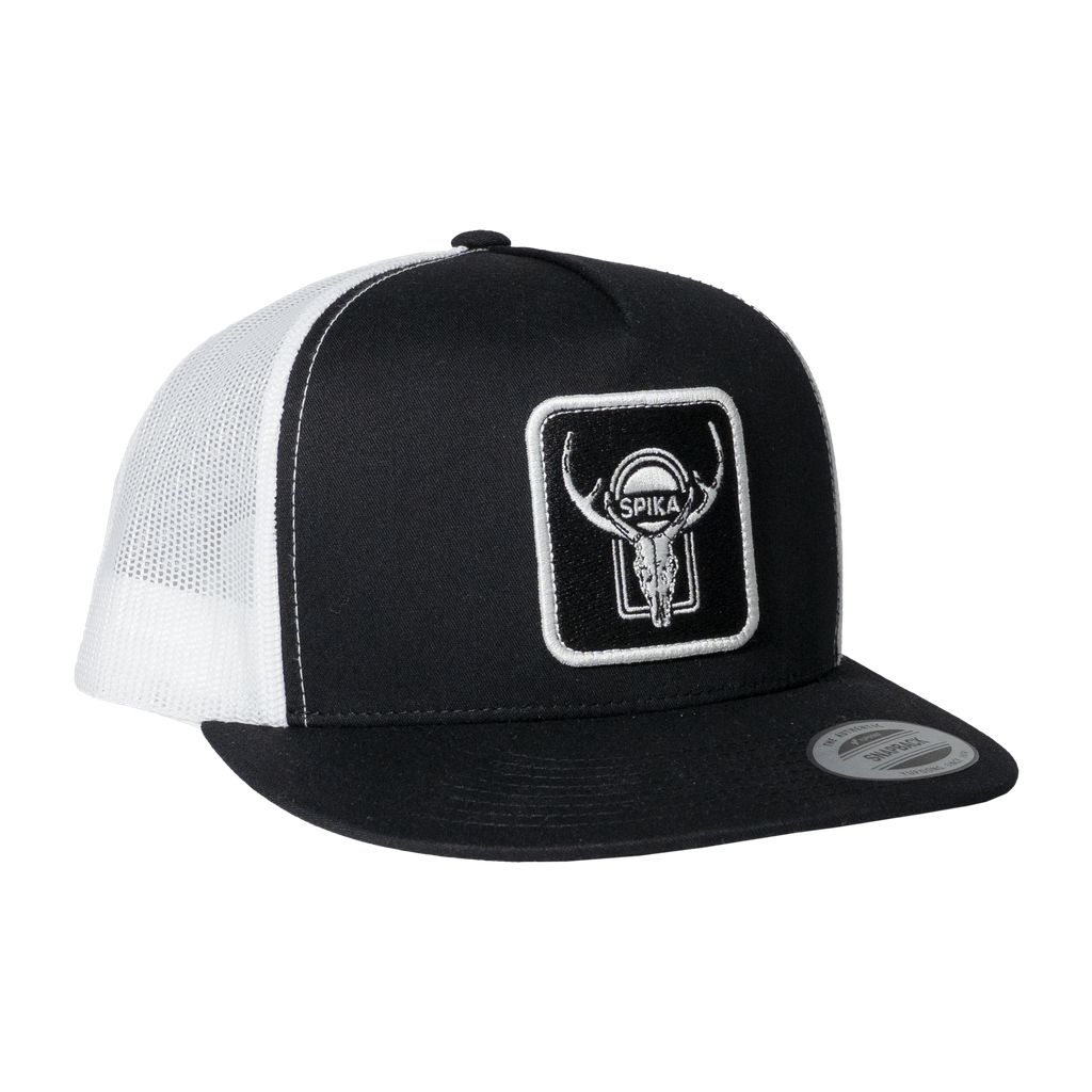 Spika Patch Trucker Cap High Country Samba Black/White