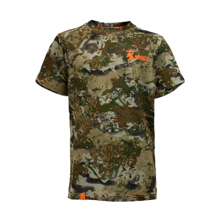 Spika Kid's Trail T-shirt Biarri Camo
