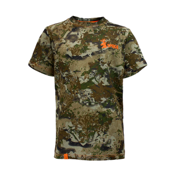 Spika Kid's Trail T-shirt Biarri Camo