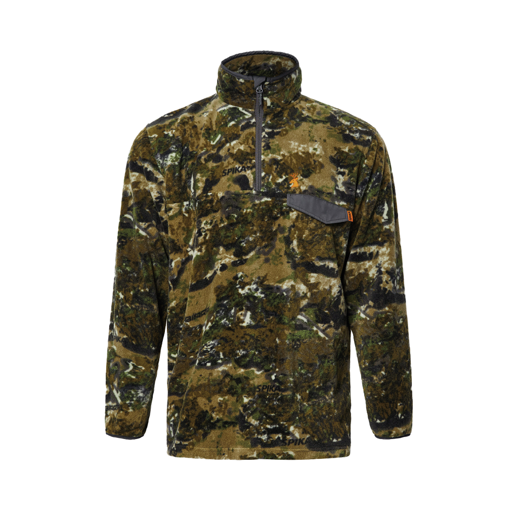 Spika Mens Basecamp Fleece Jumper Biarri Camo