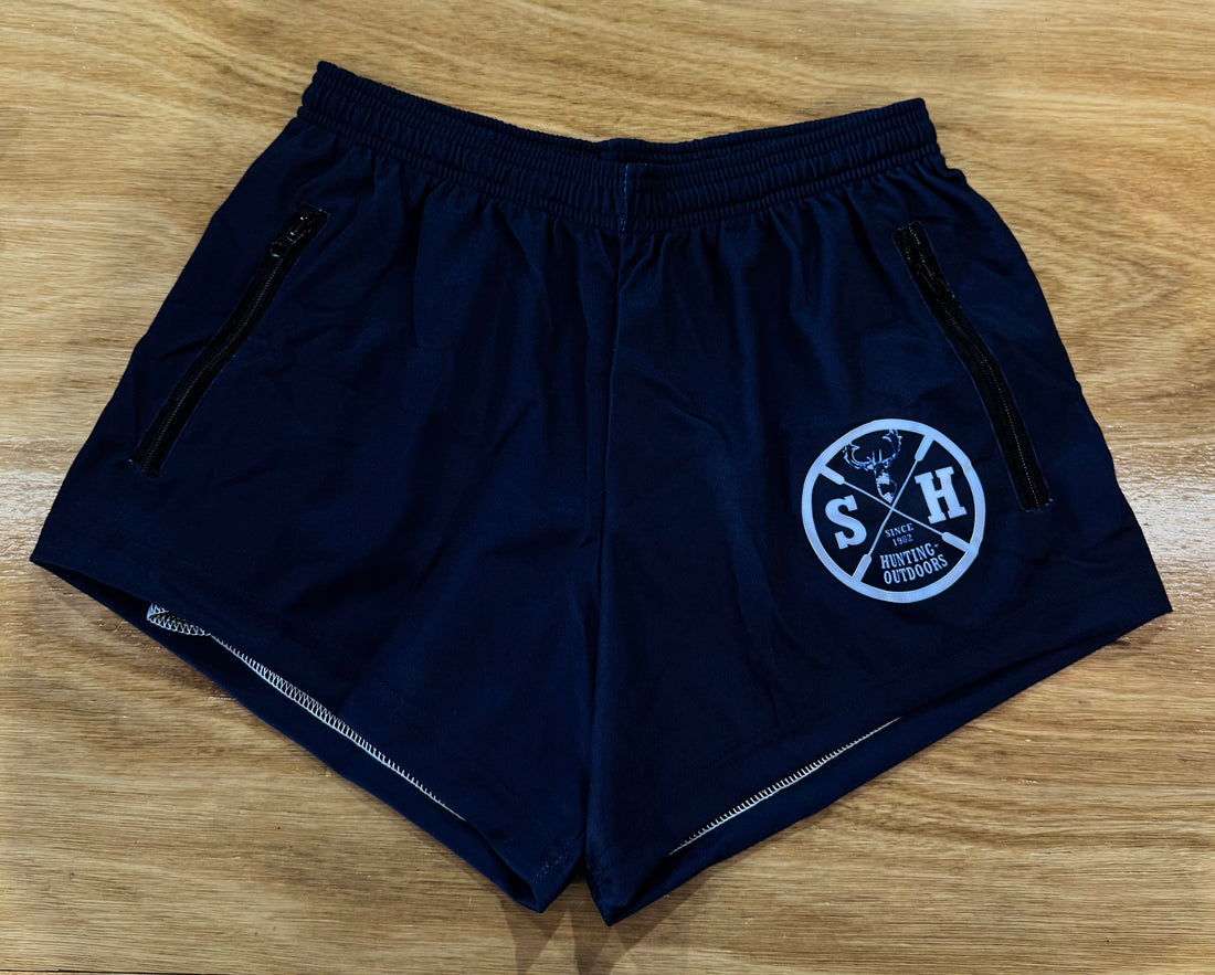 Sports Hut Kids Crosshair Logo Footy Shorts