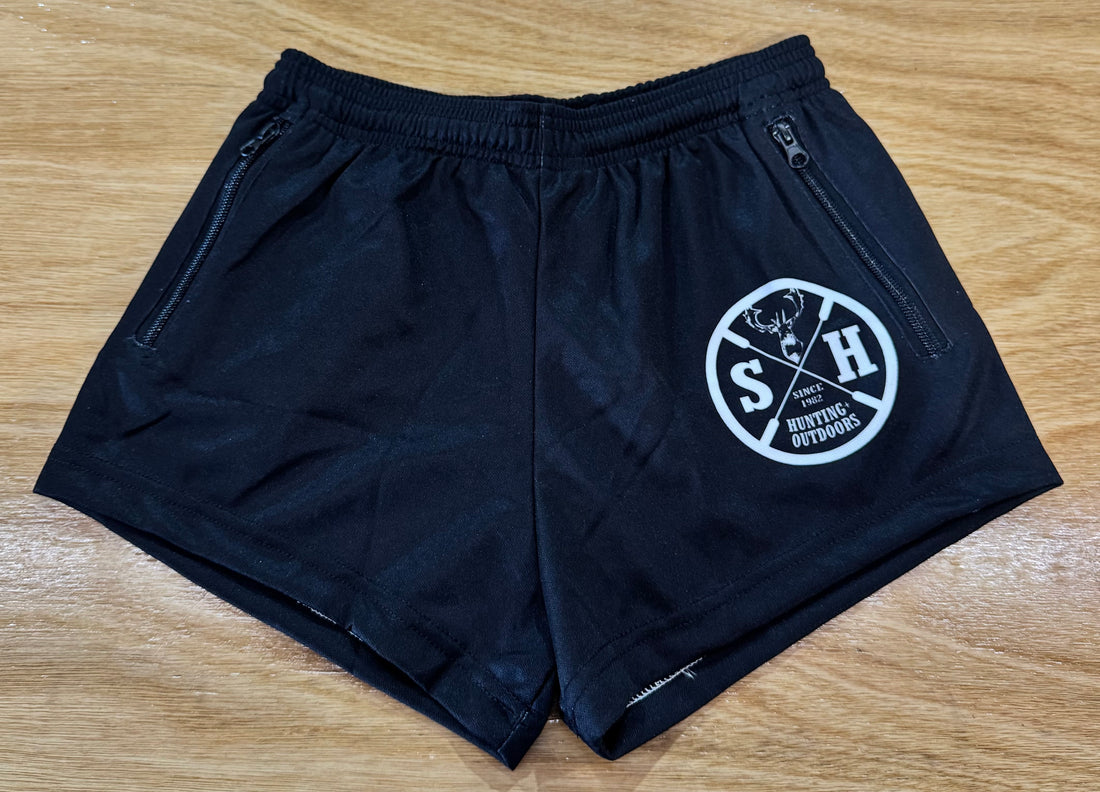 Sports Hut Adults Crosshair Logo Footy Shorts