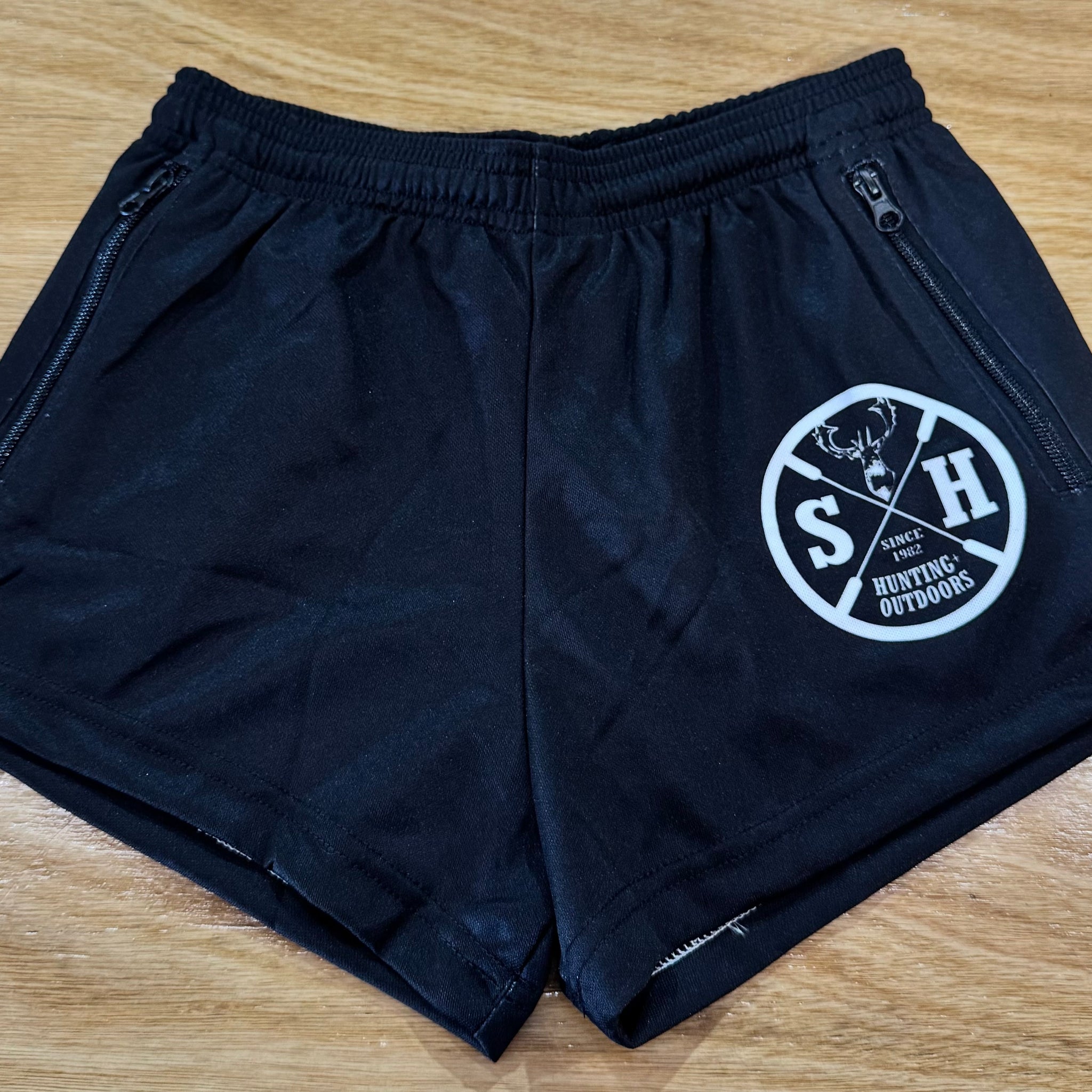 Sports Hut Kids Crosshair Logo Footy Shorts