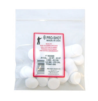 Pro Shot 22-270 Cal Patches 600pk