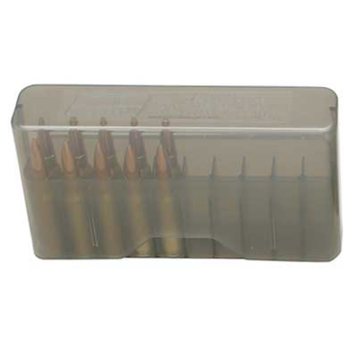 MTM Case-Gard Slip Top Ammo Box 22-250 20rnd Smoke
