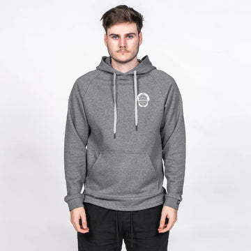 Desolve Mens Jaws Hoodie Dark Marle