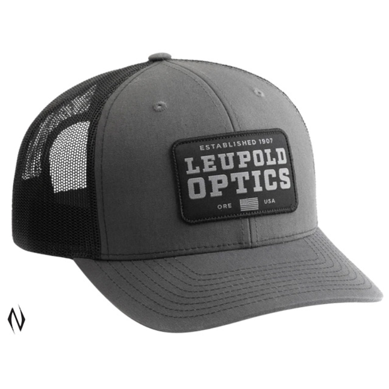 Leupold Established 1907 Trucker Cap Grey/Black