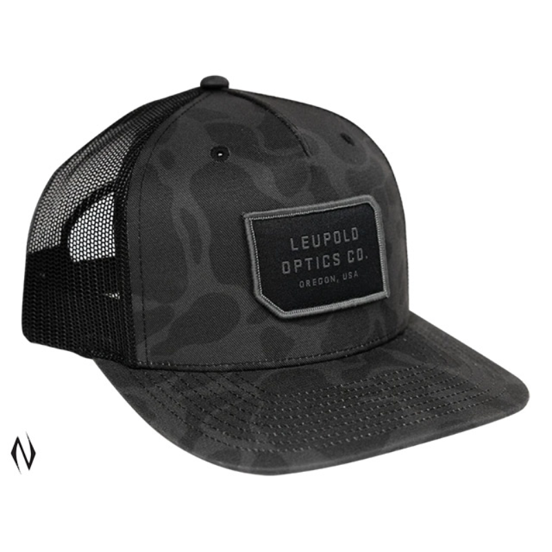 Leupold Loc Camo Trucker Cap Black