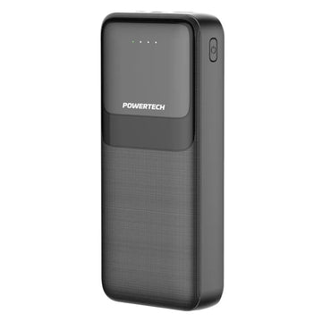 PowerTech Power Bank 20,000mAh USBC BLK