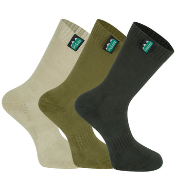 Ridgeline Cotton Work Socks Mid Length