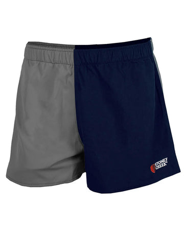 Stoney Creek Mens Jester Shorts Navy/Grey