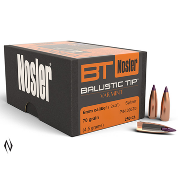 NOSLER 243 70GR BALLISTIC TIP 250PK