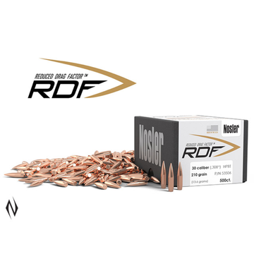 Nosler 30 Cal 210gr HPBT Projectiles (500pk)