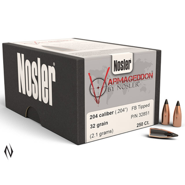 Nosler Varmageddon 204 32gr 250pk