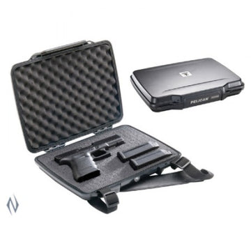 Pelican 1075 Single Handgun Harback Case (Black)