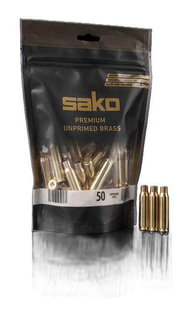 Sako Unprimed Brass 243 Win 50 Pack