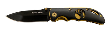 Elk Folder Black / Gold 89mm (PR134)