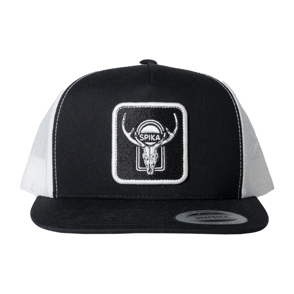 Spika Patch Trucker Cap High Country Samba Black/White