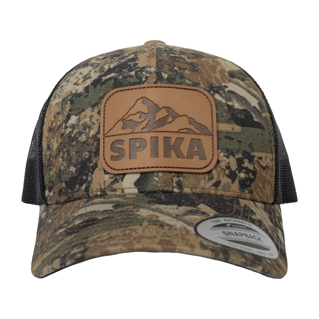 Spika Patch Trucker Cap Mountain Camo/Black