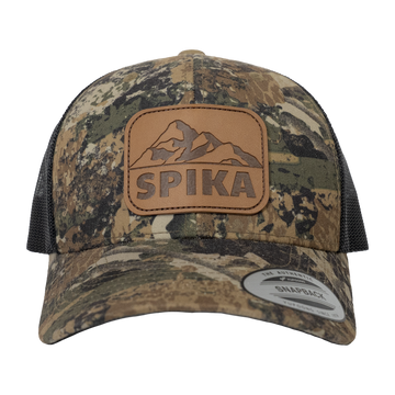 Spika Patch Trucker Cap Mountain Camo/Black
