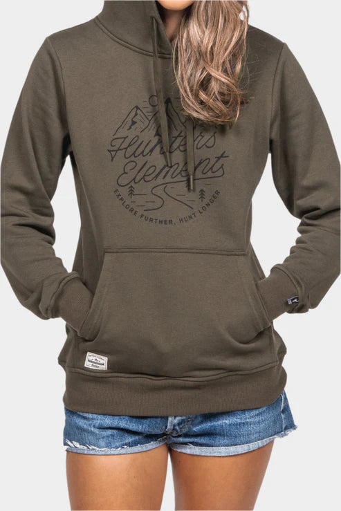 Hunters Element PATHWAY MW HOOD WOMENS