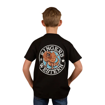 Ringers Western Outta Towner Kids Classic Fit Tee