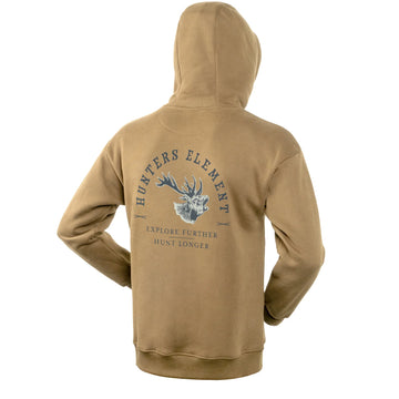 Hunters Element Womens Roaring Stag Hoodie