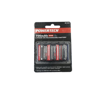 Rechargeable Battery 4pk CR123A