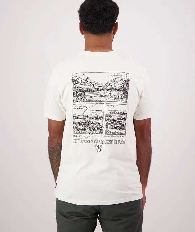 Swanndri Mens Storyboard Printed Tee