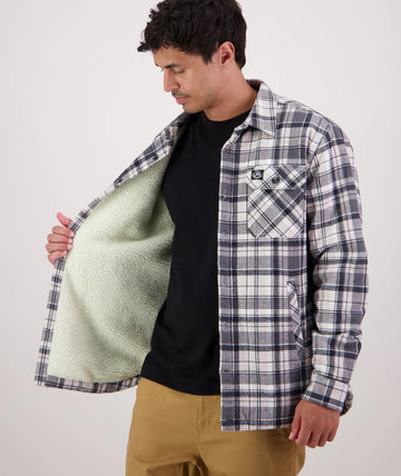 Swanndri Men's Morven Sherpa Long Sleeve Shirt