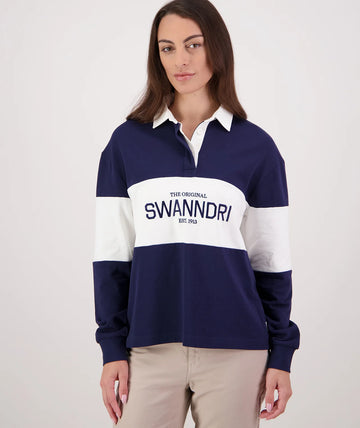 Swanndri Kimbell Womens Panelled Rugby